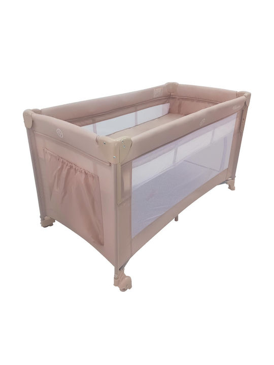 Baby Adventure Dream Laufstall 2 Ebenen mit Matratze Beige