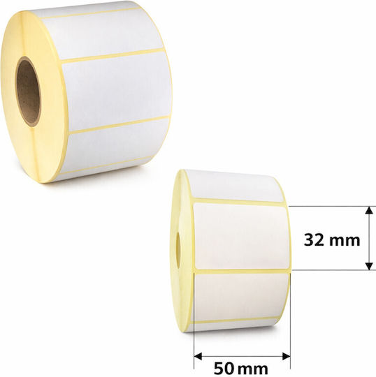 Etichete Termice 50x32 Mm Role 1170 Bucăți Autoadezive