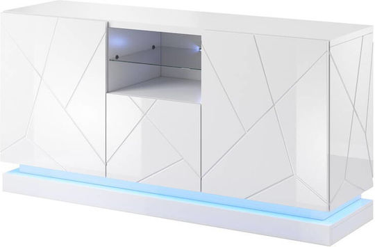 Cama Meble Осветление Qiu 2d1k RGB Скрин с Чекмеджета