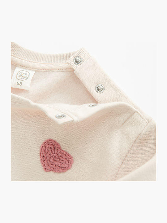Kinder-Sweatshirt Beige