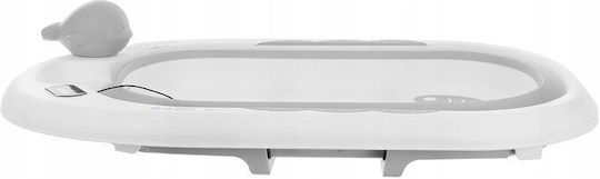 Primabobo Foldable Baby Bath with Thermometer Gray