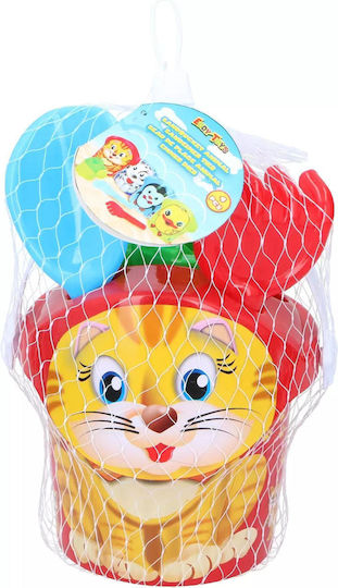 Eddy Toys Sandpit Bucket Set 22cm 4pcs