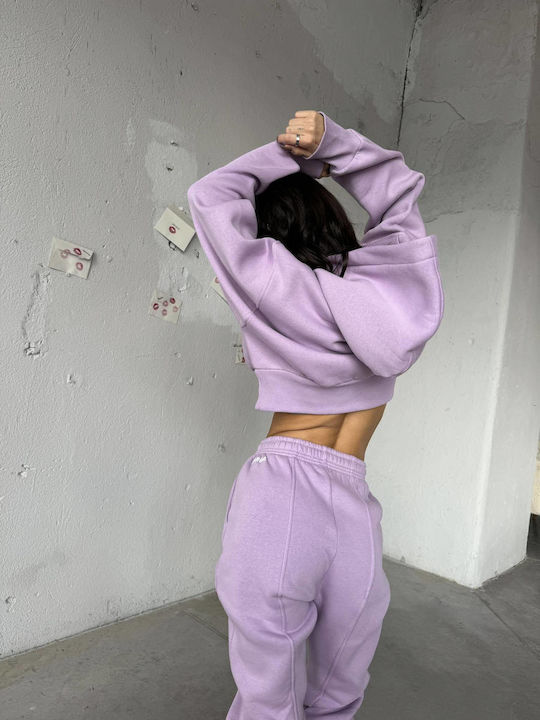 Jogginganzug Lila