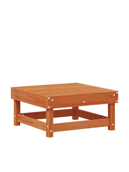Zweisitziges Sofa Außenbereich Holz mit Kissen