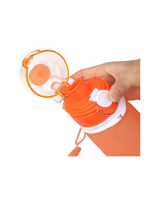 Alpin S5 Sticla de apa Plastic 750ml Portocaliu