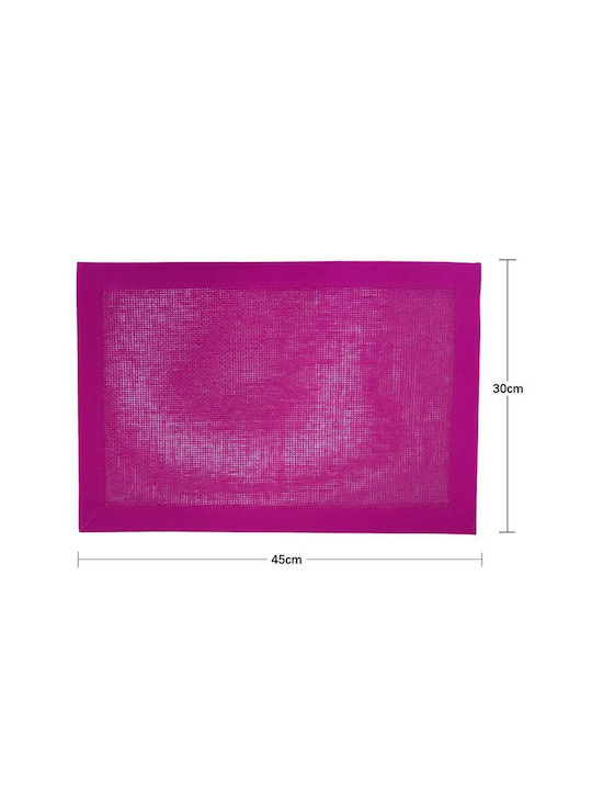 Runde Tischsets Rosa 45x30cm