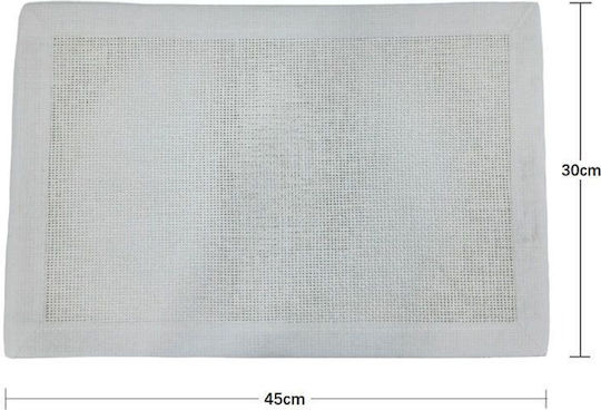 White Placemats 45x30cm