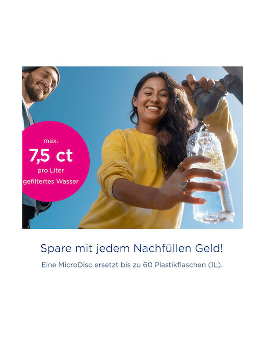 Brita Fill Παγούρι με Φίλτρο 600ml Γαλάζιο