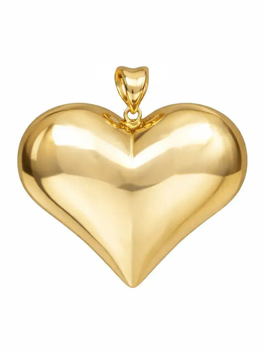 Charm Heart in 14K Gold