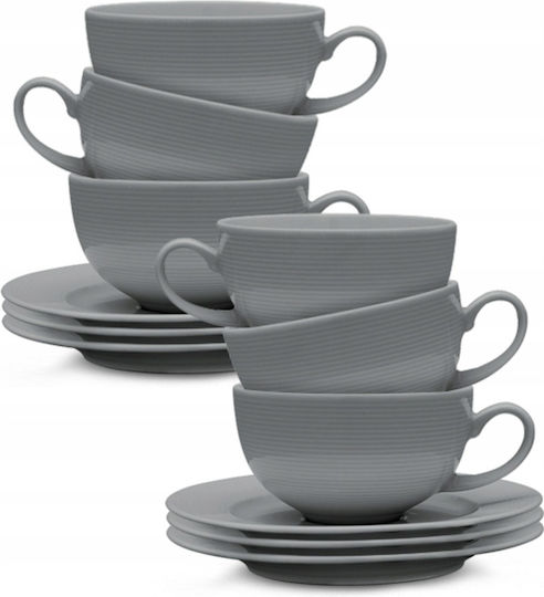 keleman Tasse Tee aus Porzellan Gray 240ml keleman Tasse Tee aus Porzellan Gray 240ml