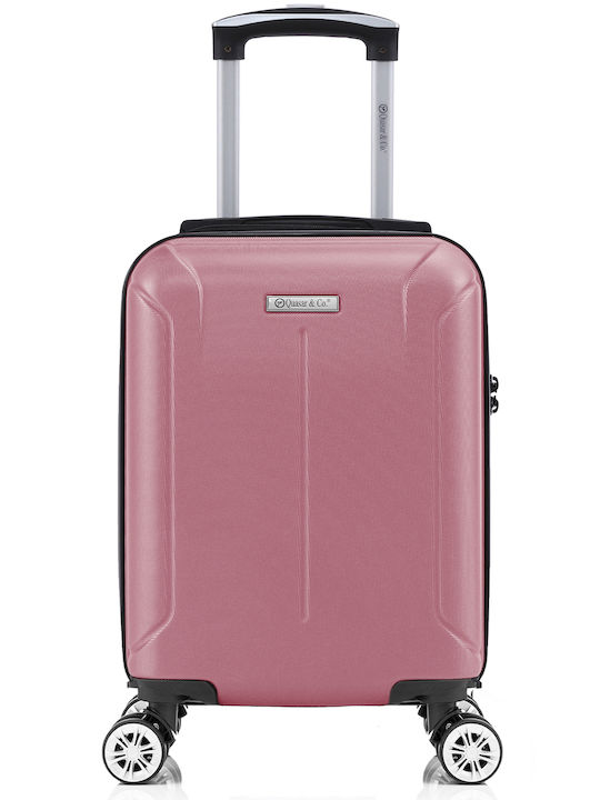Quasar Valize de Călătorie Dure Powder Pink cu 4 roți Set 4buc