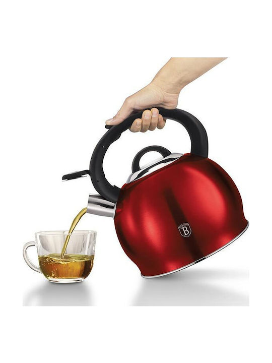 Berlinger Haus Metallic Line Kettle Stainless Steel Brown 3000ml