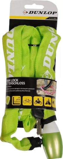 Dunlop 120cm Fahrradschloss Kette