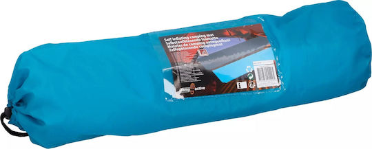 Camp Active Самонадуване Единично Подложка за къмпинг 180x50см в Син цвят