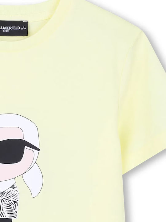 Kinder-T-Shirt Gelb