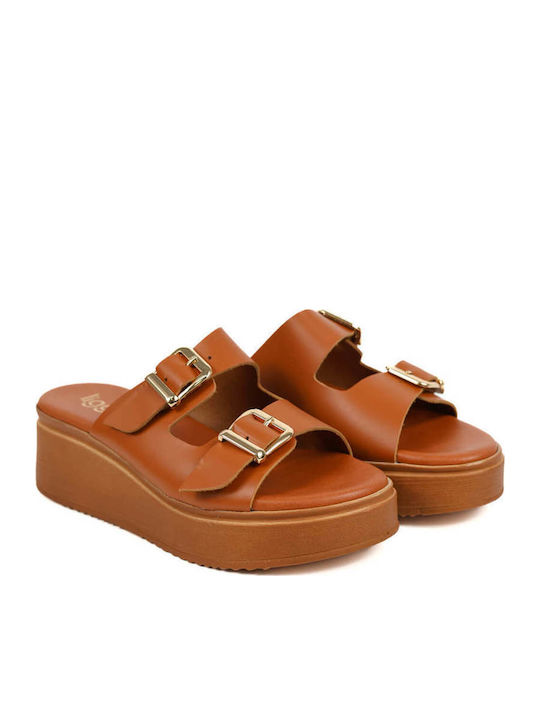 Ταμπά Flatforms Ανατομική Σόλα Διπλή Αγκράφα