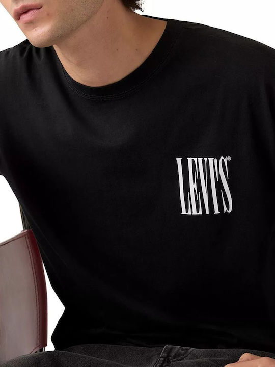 Vintage Fit T-shirt Jet Black