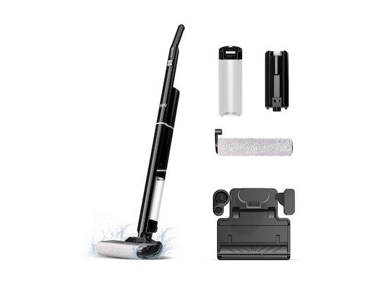 Turbotronic TT-AIV9 Επαναφορτιζόμενη Σκούπα 2 σε 1 Stick & Χειρός 22.2V Μαύρη