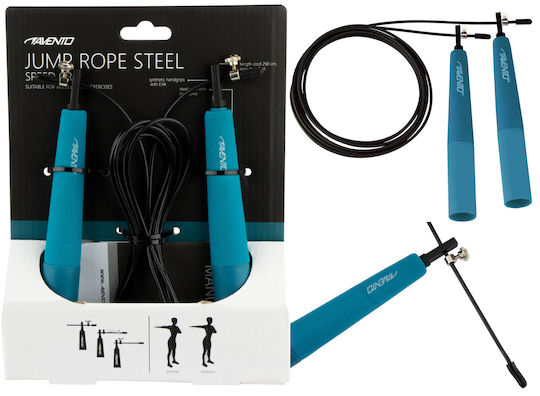 Verstellbares Stahl Springseil Avento 290cm
