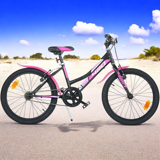 Dino Bikes 420 20" Παιδικό Mountain Bike Μαύρο