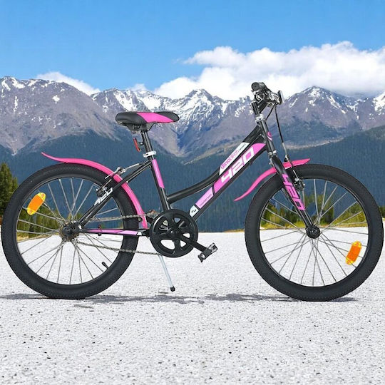Dino Bikes 420 20" Παιδικό Mountain Bike Μαύρο