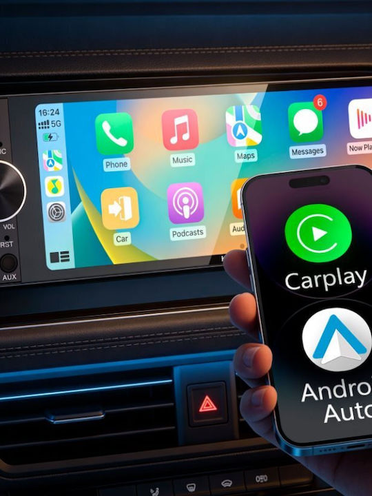 Мултимедия За Автомобил Carplay Android Auto Car Radio Kruger&matz Km2016