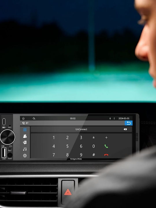 Мултимедия За Автомобил Carplay Android Auto Car Radio Kruger&matz Km2016
