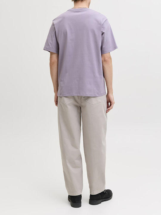 Jack & Jones Crew T-shirt Purple Ash