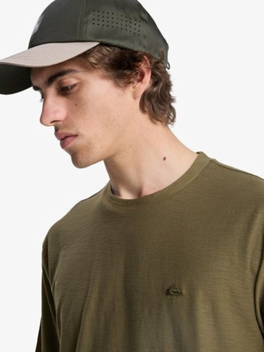 Slub Roundneck T-shirt Khaki
