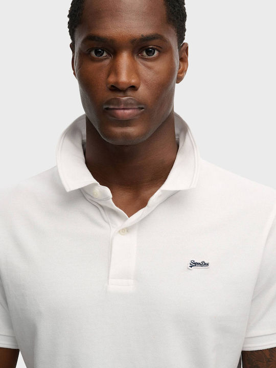Classic Pique Polo Short Sleeve White