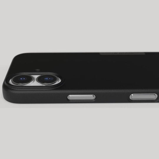 Nudient Thin Back Cover Πλαστικό 1mm Μαύρο (iPhone 17)