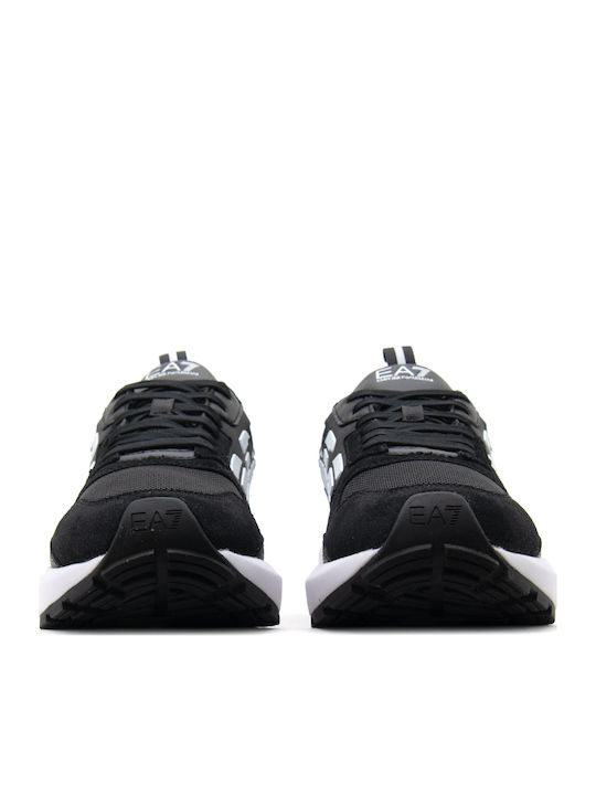 Emporio Armani Sneakers Λευκό-μαύρο