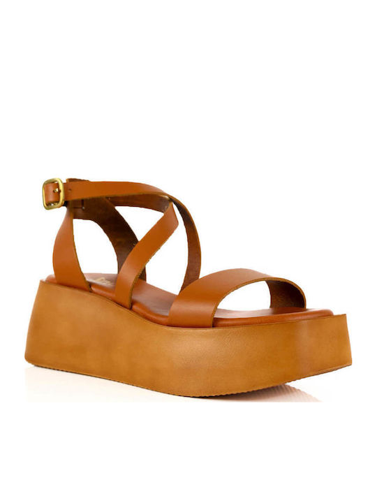 Ταμπά Flatforms Χιαστί Λουριά Στο Πέλμα