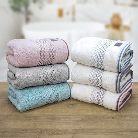 Lino Home Кърпа за ръце Igalo 30x50см. Silver Тегло 600гр/кв.м