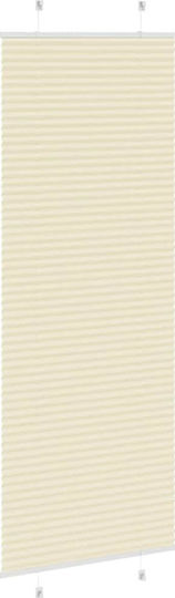 vidaXL Χαλί 70x200cm Cream