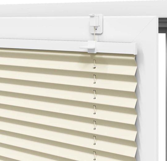 vidaXL Килим Пътека Екрю 70x200см