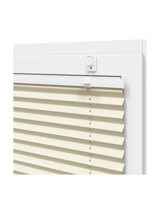 vidaXL Covor Rectangular Cremă