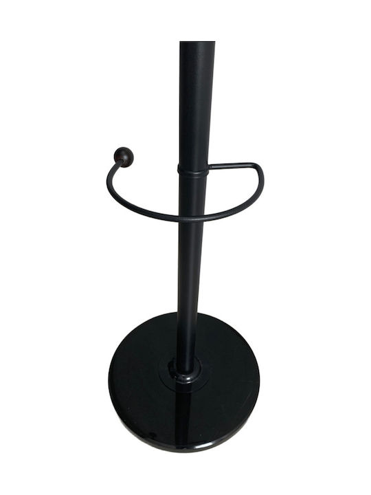 keleman Metallic Coat Rack Black 183cm