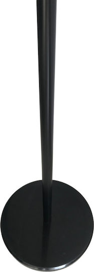 keleman Metallic Coat Rack Black 179cm