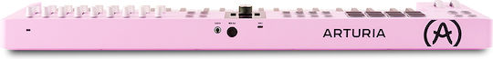 Arturia Midi-Controller Keylab Essential mit 49 Tasten Rosa