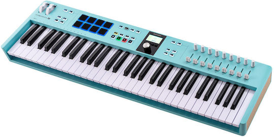 Arturia Midi Controller Keylab Essential with 61 Keys Blue