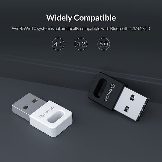 Orico Bta-409 Usb Bluetooth 4.0 Adapter Εμβέλεια 20m Μαύρο