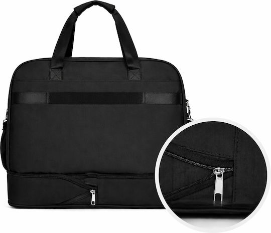 Sack Voyage Black Fabric L55xW22xH38cm