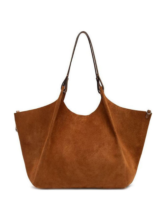 Leather Women's Bag Shoulder Brown