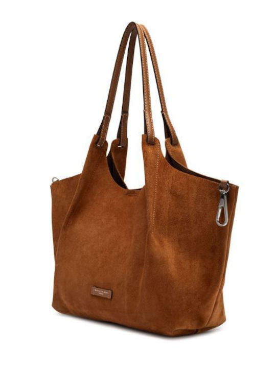 Leather Women's Bag Shoulder Brown