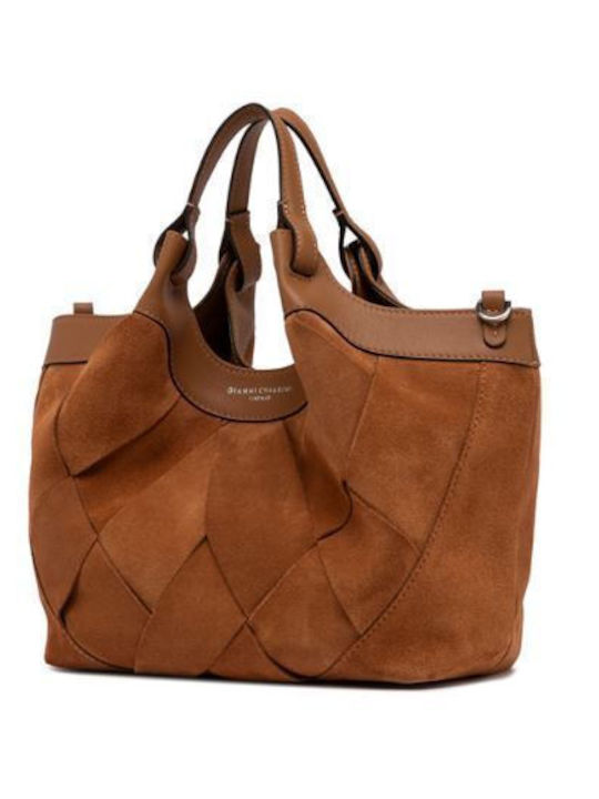 Leather Women's Bag Handbag Brown