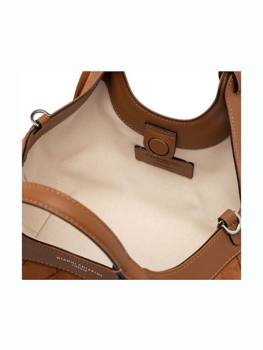 Leather Women's Bag Handbag Brown