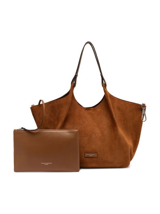 Leather Women's Bag Shoulder Brown
