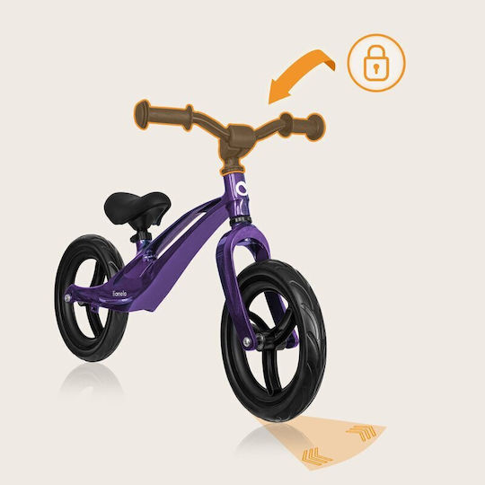 Lionelo Bicicletă de Echilibru pentru Copii Violet