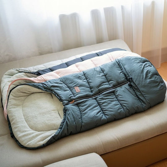 Petite & Mars Universal Sac de picioare pentru cărucior Impermeabil Violet cu căptușeală Fleece 100x48εκ.